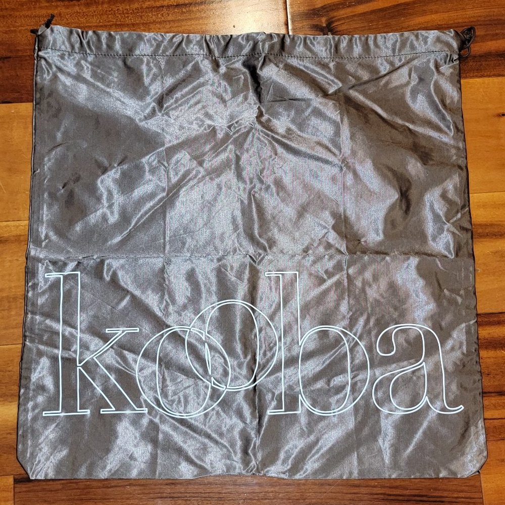Kooba Oversized Durable Satin Dust Bag, Brown, 18.5"(L)x18.5"(W)
